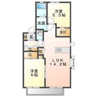 ST.MARINERS CREDLE Aの間取り