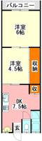 物件の間取り画像