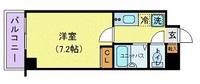 アヴァンセクール町屋の間取り