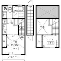 クークルブ久我山の間取り