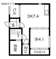 グランツ広路通の間取り