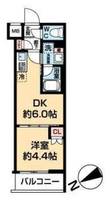 ハーモニーレジデンス中野NORTH ARAIの間取り