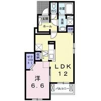 クラール元山Fの間取り