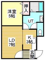 PLAIN(5)(プレイン5)の間取り