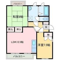 エスポワール八雲の間取り