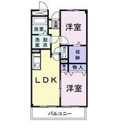 愛知県尾張旭市狩宿町2(マンション)の賃貸物件の間取り
