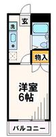 東京都府中市美好町1(マンション)の賃貸物件の間取り