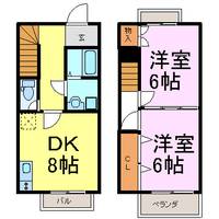 愛知県常滑市字萱苅口(一戸建)の賃貸物件の間取り