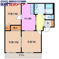 物件の間取り画像
