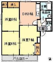 マンション柳川の間取り