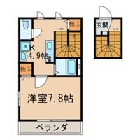 東京都練馬区桜台2(アパート)の賃貸物件の間取り