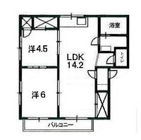 プレジール小林A棟の間取り