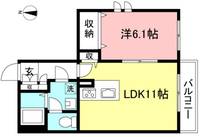 神奈川県川崎市多摩区西生田3(アパート)の賃貸物件の間取り