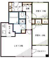 物件の間取り画像