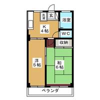 東京都大田区大森西7(マンション)の賃貸物件の間取り