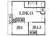 物件の間取り画像