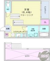 物件の間取り画像