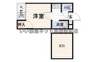 モアハイツ石丸の間取り
