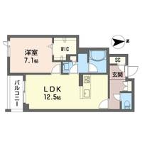 物件の間取り画像