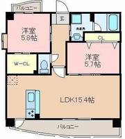 物件の間取り画像