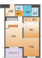 物件の間取り画像