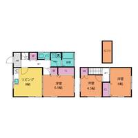 神奈川県横浜市青葉区千草台(一戸建)の賃貸物件の間取り