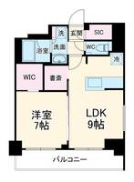 グレーシアフィット横浜の間取り