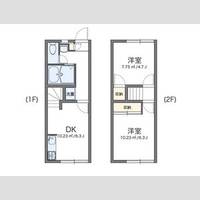 大阪府枚方市伊加賀西町(アパート)の賃貸物件の間取り