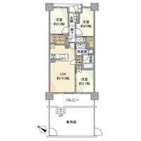 シティテラス草加松原ガーデンズの間取り