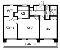 物件の間取り画像