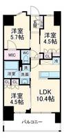 物件の間取り画像
