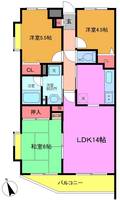 物件の間取り画像