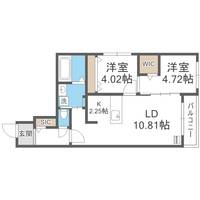 物件の間取り画像