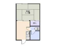 英村アパートの間取り