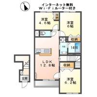 シルフィード中浜の間取り