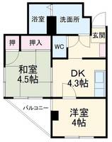 物件の間取り画像