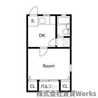物件の間取り画像