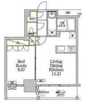 ジオエント白金台の間取り