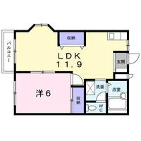 るーむ高松の間取り