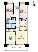 物件の間取り画像