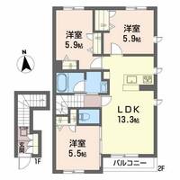 物件の間取り画像