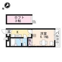 レオパレスRacoonD5の間取り