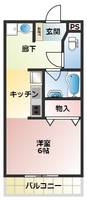 COCORO吹田の間取り
