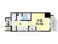 エスリード天王寺ブランシェの間取り