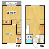 茨城県土浦市木田余(一戸建)の賃貸物件の間取り