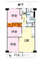 物件の間取り画像
