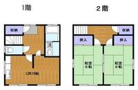 熊本県熊本市中央区黒髪6(一戸建)の賃貸物件の間取り