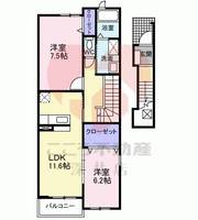 物件の間取り画像