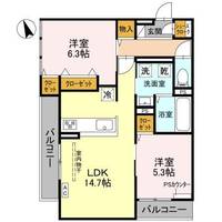 物件の間取り画像