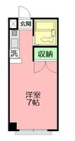 神奈川県厚木市泉町(マンション)の賃貸物件の間取り